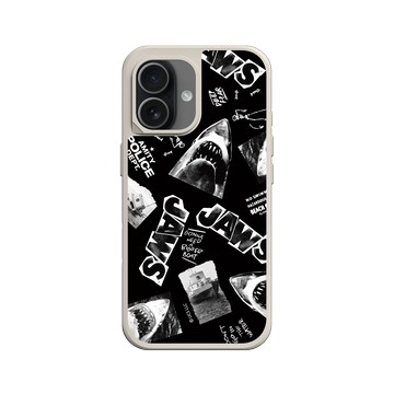 iPhone 17 SolidX 貝殼灰 - Jaws - 大白鯊 - 黑白圖案