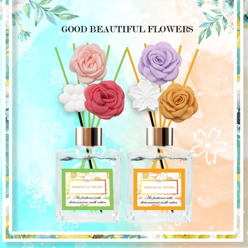 MIT春夏限定珪藻土進口精油擴香瓶 200ML 【QIDINA】