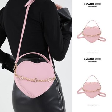 春夏季高級感小眾斜挎小包包女2025新款時尚百搭單肩包愛心手機包