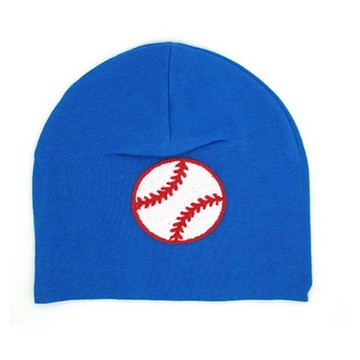 美國 Jamie Rae - 100%純棉帽-寶藍/棒球時尚棉帽 (0-18M)