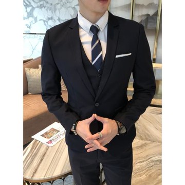 西服套裝男伴郎服兄弟裝大學生正裝面試西裝職業裝高中畢業照班服