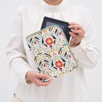 7~7.8吋電子書收納包/印花樂 x Soupy Tang/森林萬花筒