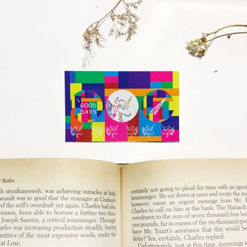 [ Unicorn KUZA 獨角獸酷札 ]-貼紙/貼紙組/圓貼/禮物貼/信封貼紙