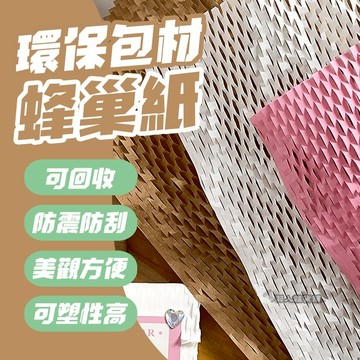 【台灣出貨】彩色 包裝蜂巢紙 蜂窩紙 緩衝紙 禮品包裝紙 禮物包裝 易碎物品 緩衝包材 防撞防摔 打包材料 環保 E28