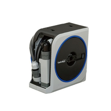 手動澆水壺/噴壺 日本Takagi Nano Next 20m 灑水器 水管組 洗車 園藝 雙收納(RM1220GY)