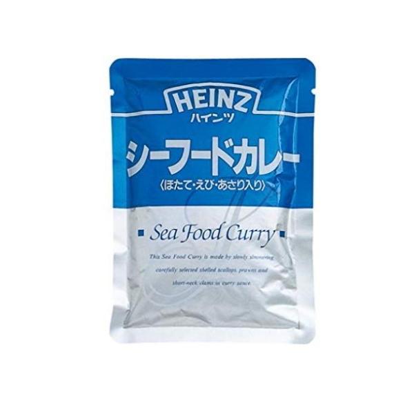 送料無料　ハインツ　シーフードカレー(ほたて・えび・あさり入り)　200g