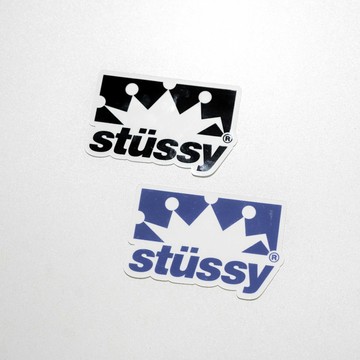 AirRoom 正品現貨 STUSSY BOX CROWN 皇冠 字體 短T