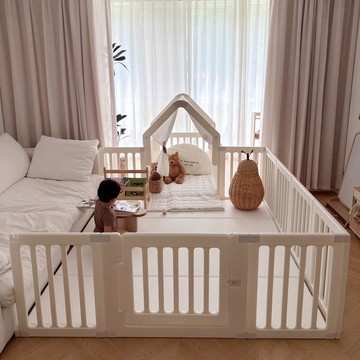 兒童游戲圍欄 嬰兒防護欄 室內家用客廳地上幼兒寶寶爬行護欄玩具 最低價 快速出貨