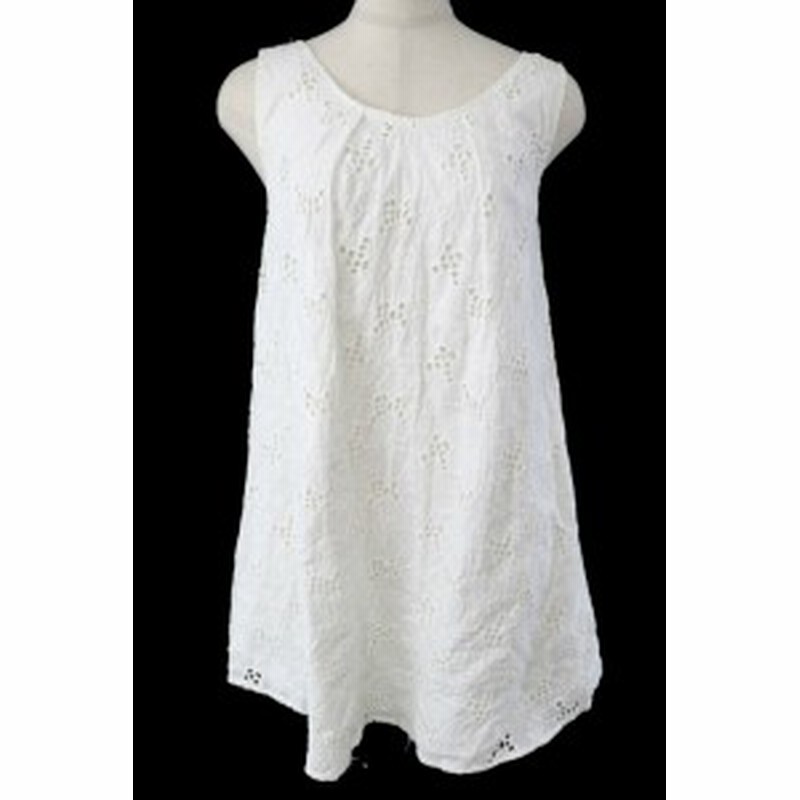 中古 ダズリン Dazzlin ワンピース ミニ ノースリーブ レース S 白 ホワイト Ay31 レディース 通販 Lineポイント最大1 0 Get Lineショッピング