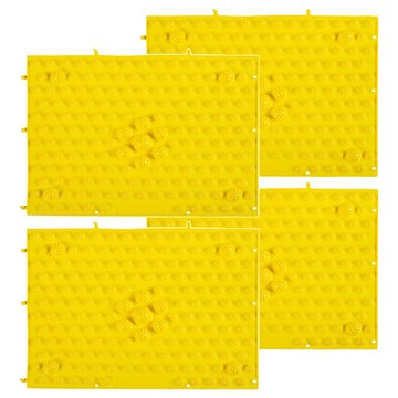 一般款腳底按摩器  黃色  4個