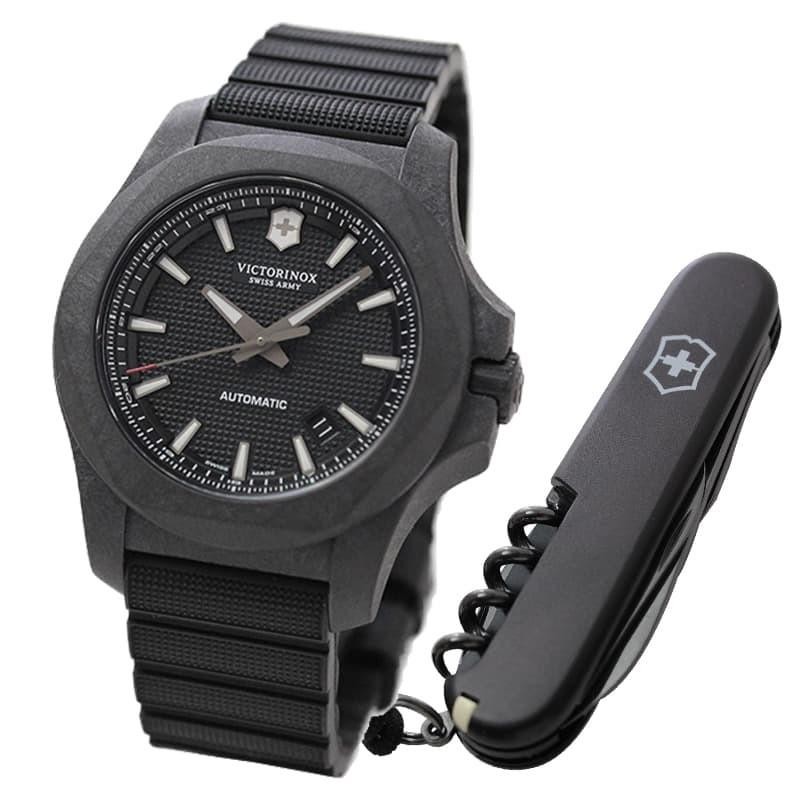 VICTORINOX I.N.O.X. カーボン メカニカル 黒 241866 - 時計