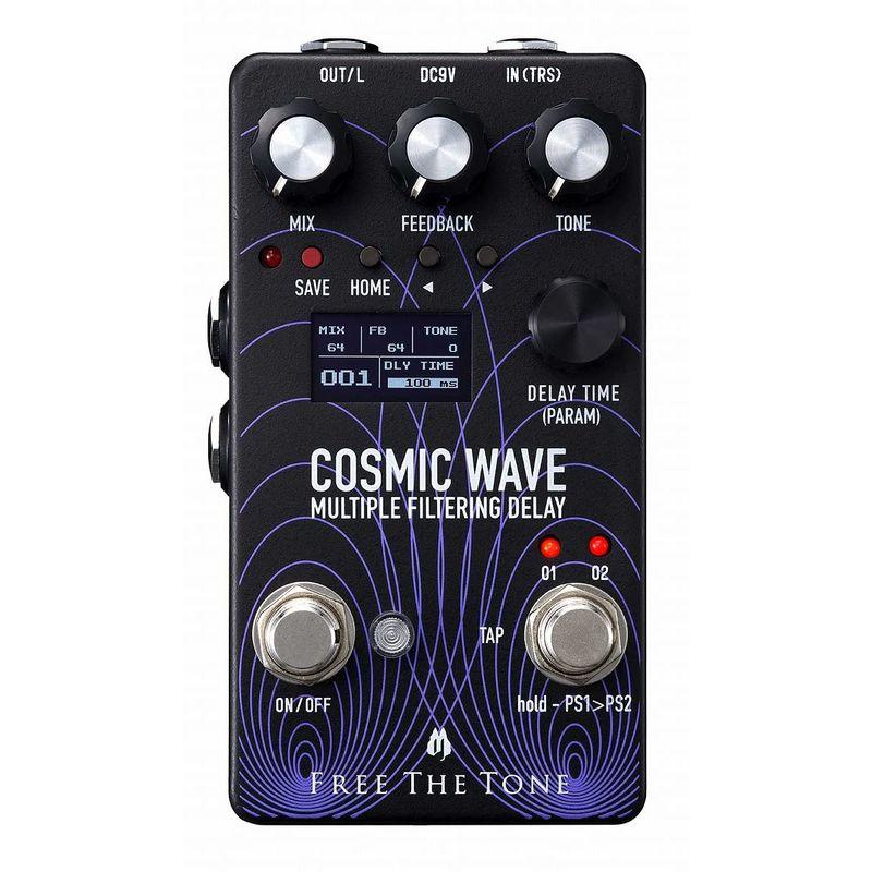 エフェクター Free The Tone CW-1Y COSMIC WAVE Multiple Filtering Delay フリーザトーン ディレイ