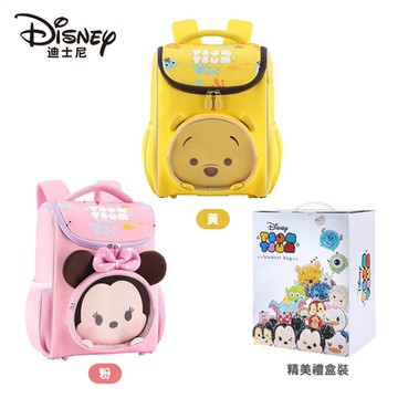 Disney造型多功能書包附迪士尼彩盒