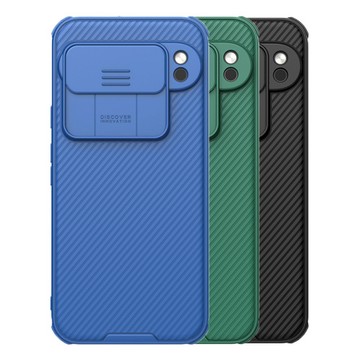 NILLKIN｜Google Pixel 9 黑鏡 Pro 保護殼 保護套 手機殼 雙料殼 鏡頭保護 鏡頭防塵蓋 鏡頭蓋