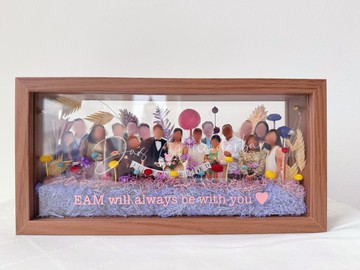 【香港花藝店】客製相片花架(L)