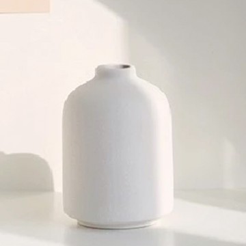 KUIBAO 快豹生活 北歐風極簡花器2件組 42cm 燒玫瑰三頭  黃色