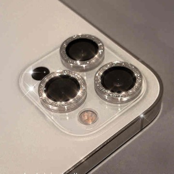 （一套裝）水鑽防刮鏡頭貼全包覆蓋鋼化膜 攝像頭保護圈 iPhone17ProMax鏡頭貼 16 15 14保護貼