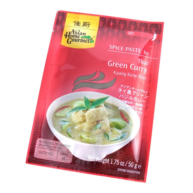 グリーンカレー Asian Home Gourmet タイ料理 タイ風 グリーンバジルカレー (Asian Gourmet) タイカレー 料理の素