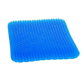 【OMyCar】最新版3D涼爽雙層蜂巢凝膠坐墊(送-專用止滑布套收納袋)透氣釋壓【DouMyGo汽車百貨】