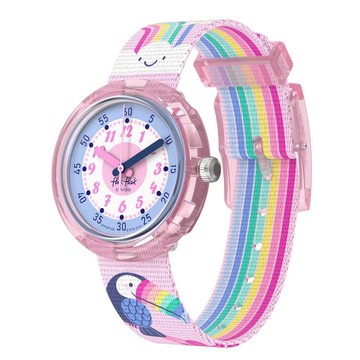 【swatch】TOUCANS TREASURES  FlikFlak 兒童手錶 安全防水/瑞士製造 FPNP185 (31.85mm)