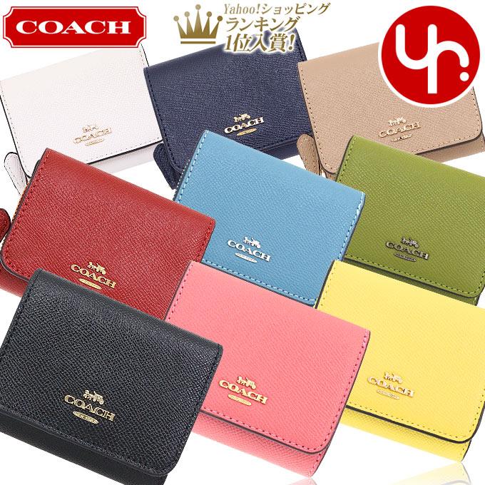 コーチ COACH 財布 三つ折り財布 F37968 ラグジュアリー クロス ...