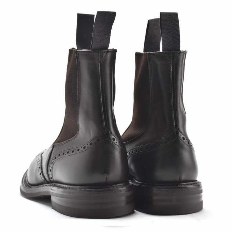 トリッカーズ サイドゴア ブーツ Tricker's M2754 HENRY 楽天市場】トリッカーズ サイドゴア ウィングチップ ブラック