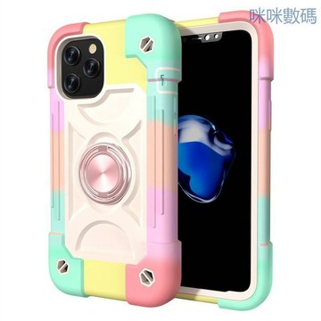 咪咪數碼🔥炫彩玫瑰金IPhone15手機殼厚重16防摔蘋果11ProMax硅膠三件套XS