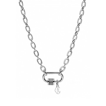 CHARRIOL 夏利豪 FOREVER系列 登山扣造型項鍊 08-101-1139-29