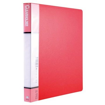 全勝CHUNG SENG PP資料簿/40張/CF40/紅