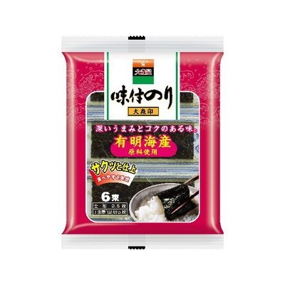 (大森屋 大森屋 味付けのり６束 ×40個