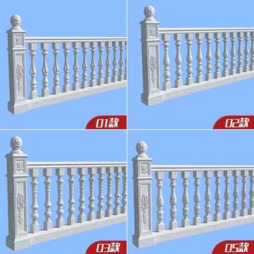 現澆水泥灌漿欄桿模具歐式別墅陽臺羅馬柱圍墻護欄磨具小柱子模型