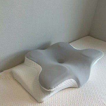 記憶枕慢回彈記憶棉枕頭a類不塌護頸枕蝶形枕頸椎枕批發透氣舒壓