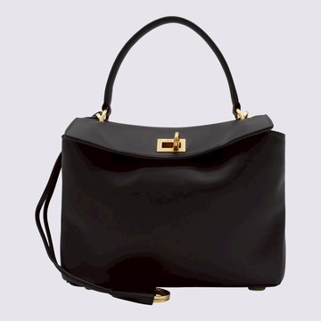Balenciaga Black Leather Rodeo Mini Top Handle Bag