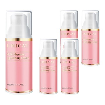 UNICAT 變臉貓 九胜肽鑽白素顏霜 50ml  UWM0695  5瓶
