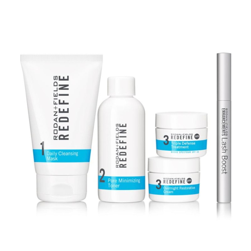 アメリカ直送 Rodan and Fields REDEFINE + LASH BOOST SPECIAL ロダン アンド フィールズ リデファイン＋ ラッシュブースト 人気商品のセット 正規品 | LINEショッピング