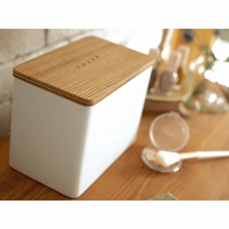 Tosca コットンケース トスカ コットンケース 綿棒ケース 小物 収納 ケース おしゃれ 小物入れ 木製 収納ケース 小物 収納ボックス ふた付き 化粧品 3968 通販 Lineポイント最大0 5 Get Lineショッピング