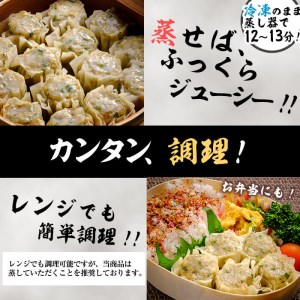 鹿児島県産黒豚使用 南国熊曽黒豚五目シュウマイ 計40個(10個x4パック) a2-031