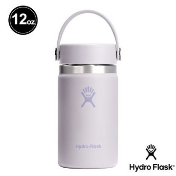 Hydro Flask 12oz/354ml 寬口 提環 保溫瓶 雲朵紫