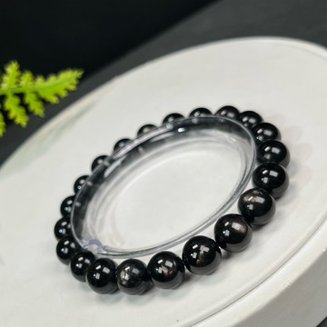 高品質埃及金運石手串9mm顆顆帶眼單圈疊戴女款閃耀靈動招財聚福