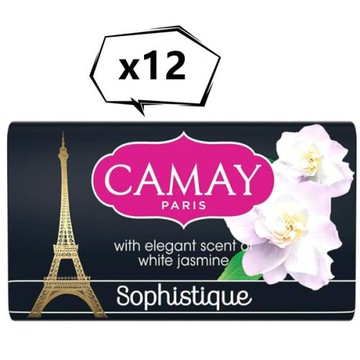 CAMAY佳美香皂--茉莉花精油(大塊包裝)165g*12