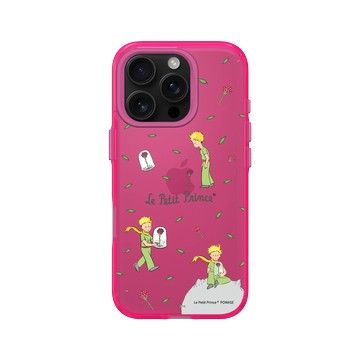 iPhone 16 Pro Clear 粉漾桃 - Le Petit Prince 小王子 - 小王子與玫瑰