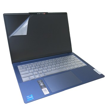EZstick Lenovo Slim 5 14IAH8 靜電式筆電LCD液晶螢幕貼 14吋寬 螢幕貼