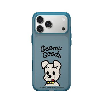 iPhone 17 Pro Max Clear (相機按鈕) 夜幕藍 - OSAMU GOODS - 經典系列-DOG