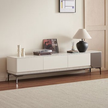 MUNA家居  172型6.6尺岩板電視櫃/抽屜緩衝滑軌  200X40X48cm