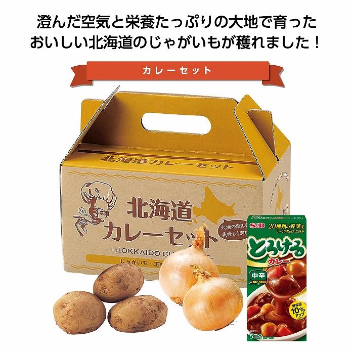 ケース販売・24セット単位でご注文下さい　北海道じゃがたまカレーセット　・法人様限定商品 ・送料無料