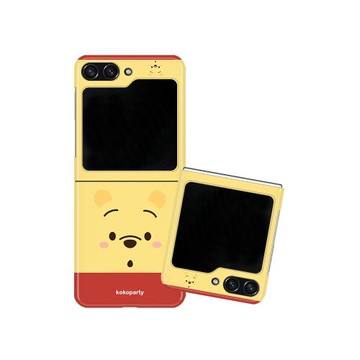 維尼熊適用三星zflip7fe手機殼zflip6折疊屏flip5全包W25心系天下保護套超薄大視窗小眾女新款高級感防摔