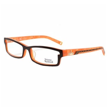 Vivienne Westwood 英國薇薇安魏斯伍德光學鏡框★英倫龐克風★(黑+橘) VW13803