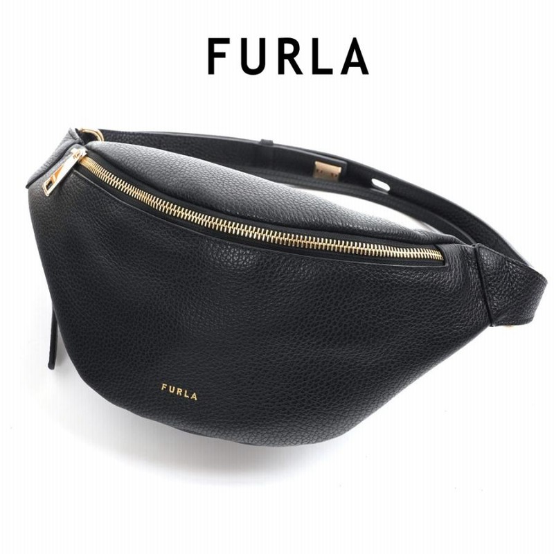 フルラ ウエストバッグ／ボディバッグ レディース ブラック FURLA NET