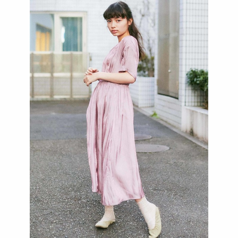 公式 Merry Jenny メリー ジェニー タックロングワンピース 通販 Lineポイント最大1 0 Get Lineショッピング