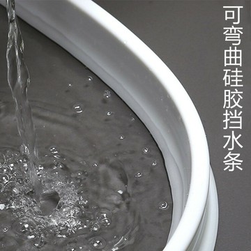 浴室防水隔斷條洗澡間防水隔板衛生間阻水地擋干濕分離自粘擋水條